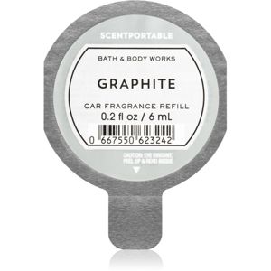 Bath & Body Works Graphite vôňa do auta náhradná náplň 6 ml