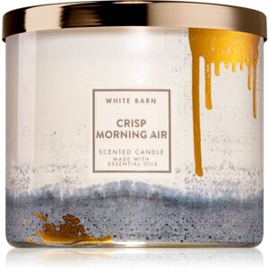 Bath & Body Works Crisp Morning Air vonná sviečka s esenciálnymi olejmi 411 g