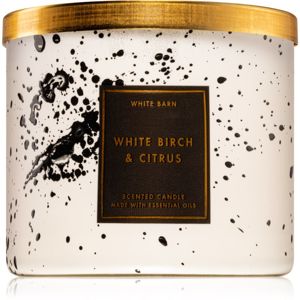Bath & Body Works White Birch & Citrus vonná sviečka 411 g