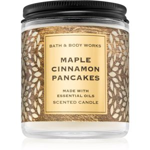 Bath & Body Works Maple Cinnamon Pancakes vonná sviečka II. 198 g