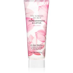 Victoria's Secret Natural Beauty Pomegranate & Lotus telové mlieko s bambuckým maslom pre ženy 236 ml