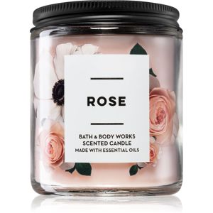Bath & Body Works Rose vonná sviečka 198 g