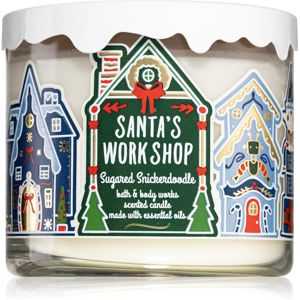 Bath & Body Works Sugared Snickerdoodle vonná sviečka (Santa's WorkShop) 411 g