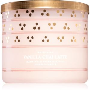 Bath & Body Works Vanilla Chai Latte vonná sviečka 411 g