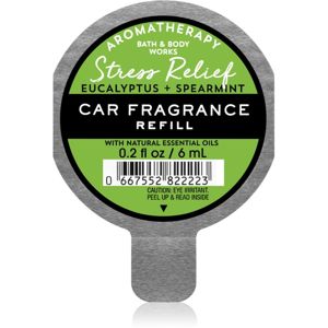 Bath & Body Works Stress Relief Eukalyptus Spearmint vôňa do auta náhradná náplň 6 ml