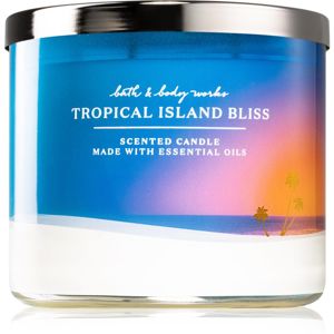 Bath & Body Works Tropical Island Bliss vonná sviečka 411 g
