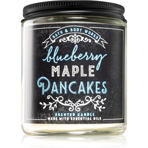 Bath & Body Works Blueberry Maple Pancakes vonná sviečka 198 g