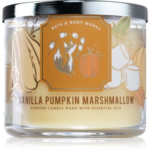 Bath & Body Works Vanilla Pumpkin Marshmallow vonná sviečka II. 411 g