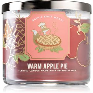 Bath & Body Works Warm Apple Pie vonná sviečka I. 411 g