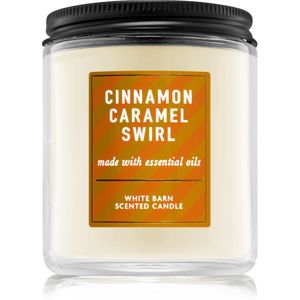 Bath & Body Works Cinnamon Caramel Swirl vonná sviečka I. 198 g