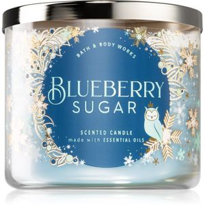 Bath & Body Works Blueberry Sugar vonná sviečka 411 ml