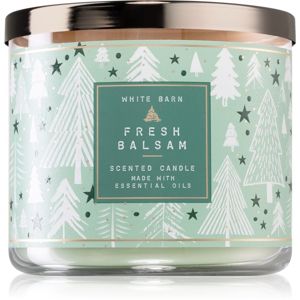 Bath & Body Works Fresh Balsam vonná sviečka s esenciálnymi olejmi II. 411 g