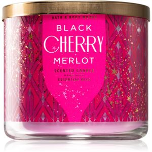 Bath & Body Works Black Cherry Merlot vonná sviečka I. 411 g