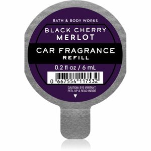 Bath & Body Works Black Cherry Merlot vôňa do auta náhradná náplň I. 6 ml