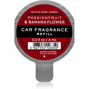 Bath & Body Works Passionfruit & Banana Flower vôňa do auta náhradná náplň 6 ml