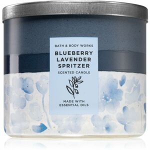 Bath & Body Works Blueberry Lavender Spritzer vonná sviečka 411 g