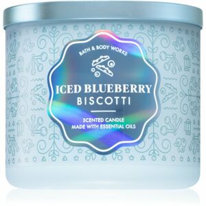 Bath & Body Works Iced Blueberry Biscotti vonná sviečka 411 g