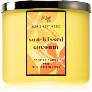 Bath & Body Works Sun-Kissed Coconut vonná sviečka 411 g