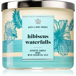 Bath & Body Works Hibiscus Waterfalls vonná sviečka 411 g