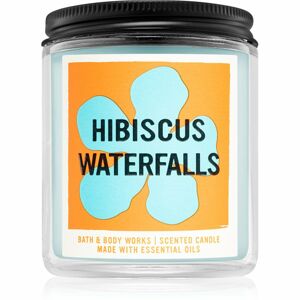 Bath & Body Works Hibiscus Waterfalls vonná sviečka I. 198 g
