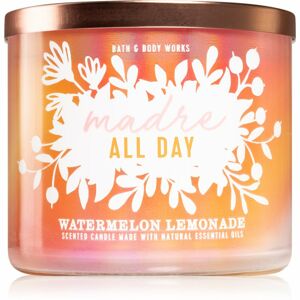 Bath & Body Works Madre All Day Watermelon Lemonade vonná sviečka 411 g