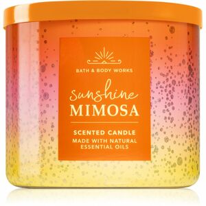 Bath & Body Works Sunshine Mimosa vonná sviečka 411 g