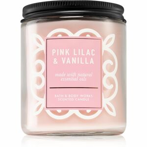 Bath & Body Works Pink Lilac & Vanilla vonná sviečka I. 198 g
