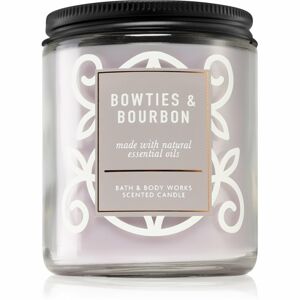 Bath & Body Works Bowties & Bourbon vonná sviečka I. 198 g