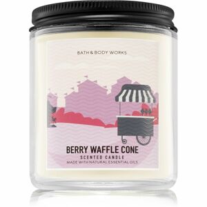 Bath & Body Works Berry Waffle Cone vonná sviečka 198 g