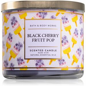 Bath & Body Works Black Cherry Fruit Pop vonná sviečka 411 g