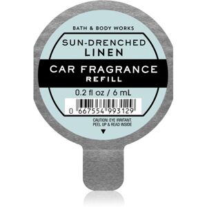 Bath & Body Works Sun-Drenched Linen vôňa do auta náhradná náplň 6 ml