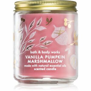 Bath & Body Works Vanilla Pumpkin Marshmallow vonná sviečka 198 g