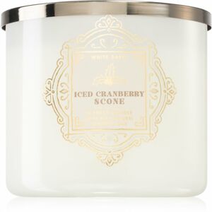 Bath & Body Works Iced Cranberry Scone vonná sviečka 411 g
