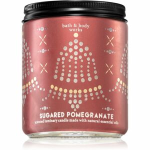 Bath & Body Works Sugared Pomegranate vonná sviečka 198 g
