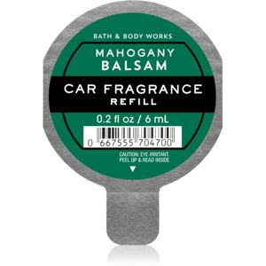 Bath & Body Works Mahogany Balsam vôňa do auta náhradná náplň 6 ml