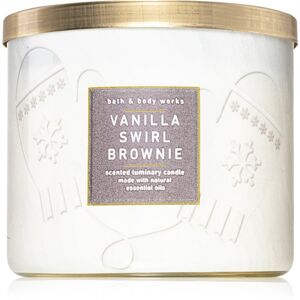 Bath & Body Works Vanilla Swirl Brownie vonná sviečka 411 g