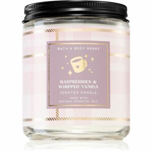 Bath & Body Works Raspberries & Whipped Vanilla vonná sviečka I. 198 g