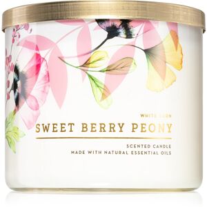Bath & Body Works Sweet Berry Peony vonná sviečka 411 g