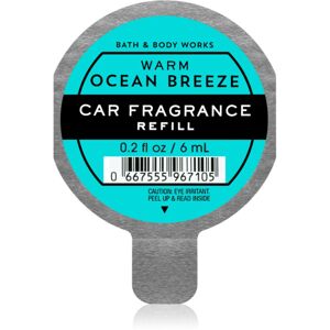 Bath & Body Works Warm Ocean vôňa do auta náplň 6 ml