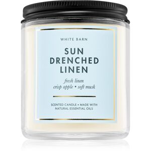 Bath & Body Works Sundrenched Linen vonná sviečka I. 198 g
