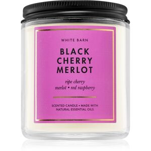 Bath & Body Works Black Cherry Merlot vonná sviečka 198 g