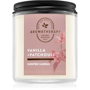 Bath & Body Works Vanilla and Patchouli vonná sviečka 198 g