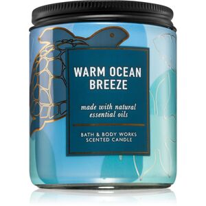 Bath & Body Works Warm Ocean vonná sviečka 198 g