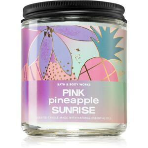 Bath & Body Works Pink Pineapple Sunrise vonná sviečka 198 g