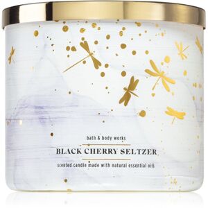 Bath & Body Works Black Cherry Seltzer vonná sviečka 411 g