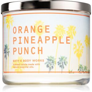 Bath & Body Works Orange Pineapple Punch vonná sviečka I. 411 g