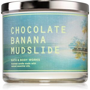 Bath & Body Works Chocolate Banana Mudslide vonná sviečka 411 g