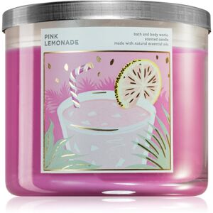 Bath & Body Works Pink Lemonade vonná sviečka I. 411 g