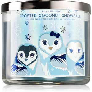 Bath & Body Works Frosted Coconut Snowball vonná sviečka I. 411 g