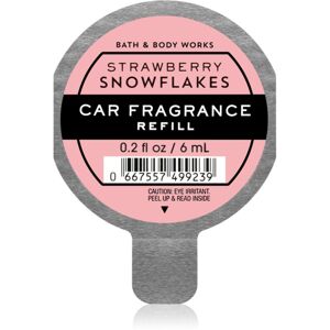 Bath & Body Works Strawberry Snowflakes vôňa do auta náhradná náplň 6 ml